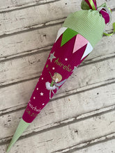 Laden Sie das Bild in den Galerie-Viewer, Schultüte Fee aus Stoff inkl. Papprohling 70 cm oder 85 cm ST215 & ST216