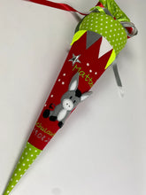 Laden Sie das Bild in den Galerie-Viewer, Schultüte Esel aus Stoff inkl. Papprohling 70cm oder 85 cm ST223 & ST224