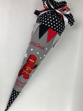 Laden Sie das Bild in den Galerie-Viewer, Schultüte Ninja Ninjago Stoff inkl. Papprohling 70 cm oder 85 cm ST117 & ST118