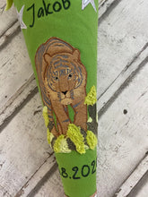 Laden Sie das Bild in den Galerie-Viewer, Schultüte Tiger aus Stoff inkl. Papprohling 70 cm oder 85 cm ST243 & ST244