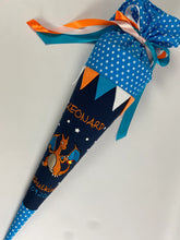 Laden Sie das Bild in den Galerie-Viewer, Schultüte Glurak aus Stoff inkl. Papprohling 70 cm oder 85 cm ST011 & ST012