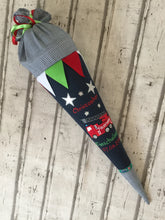 Laden Sie das Bild in den Galerie-Viewer, Schultüte Feuerwehr aus Stoff inkl. Papprohling 70 cm oder 85 cm ST255 & ST256