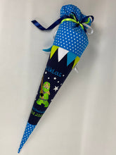 Laden Sie das Bild in den Galerie-Viewer, Schultüte Ninjago Stoff inkl. Papprohling 70 cm oder 85 cm ST249 & ST250