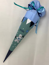 Laden Sie das Bild in den Galerie-Viewer, Schultüte Ninja aus Stoff inkl. Papprohling 70 cm oder 85 cm ST000 & ST000