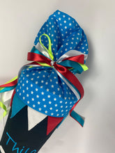 Laden Sie das Bild in den Galerie-Viewer, Schultüte drei Fragezeichen aus Stoff inkl. Papprohling 70 cm oder 85 cm ST119 & ST120