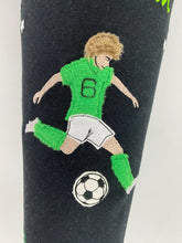 Laden Sie das Bild in den Galerie-Viewer, Schultüte Fußball Soccer aus Stoff inkl. Papprohling 70 cm oder 85 cm ST257 & ST258