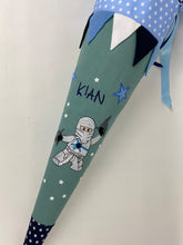 Laden Sie das Bild in den Galerie-Viewer, Schultüte Ninja aus Stoff inkl. Papprohling 70 cm oder 85 cm ST000 & ST000