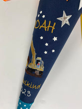 Laden Sie das Bild in den Galerie-Viewer, Schultüte Bagger aus Stoff inkl. Papprohling 70 cm oder 85 cm ST235 & ST236