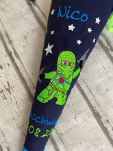 Laden Sie das Bild in den Galerie-Viewer, Schultüte Ninjago Stoff inkl. Papprohling 70cm oder 85 cm ST227 & ST228