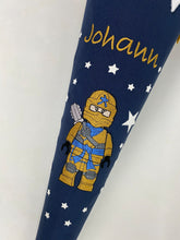 Laden Sie das Bild in den Galerie-Viewer, Schultüte Ninjago Stoff inkl. Papprohling 70 cm oder 85 cm ST157 & ST158