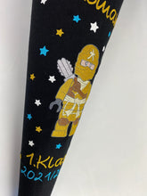 Laden Sie das Bild in den Galerie-Viewer, Schultüte Zuckertüte Ninja/ Ninjago Stoff inkl. Papprohling 70 cm oder 85 cm ST057 & ST058