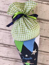 Laden Sie das Bild in den Galerie-Viewer, Schultüte Fußball Soccer aus Stoff inkl. Papprohling 70 cm & 85cm ST229 & ST230