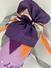 Laden Sie das Bild in den Galerie-Viewer, Schultüte Ohne Zahn Drachen aus Stoff inkl. Papprohling 70 cm oder 85 cm ST077 & ST078