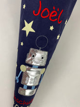 Laden Sie das Bild in den Galerie-Viewer, Schultüte Roboter aus Stoff inkl. Papprohling 70 cm oder 85 cm ST187 & ST188