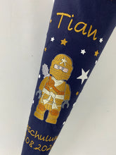 Laden Sie das Bild in den Galerie-Viewer, Schultüte Ninjago Stoff inkl. Papprohling 70 cm oder 85 cm ST259 & ST260