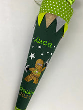 Laden Sie das Bild in den Galerie-Viewer, Schultüte Ninja/ Ninjago Stoff inkl. Papprohling 70cm oder 85 cm ST045 & ST046