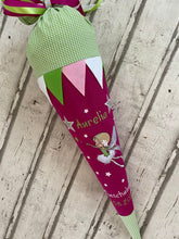 Laden Sie das Bild in den Galerie-Viewer, Schultüte Fee aus Stoff inkl. Papprohling 70 cm oder 85 cm ST215 & ST216