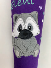 Laden Sie das Bild in den Galerie-Viewer, Schultüte Waschbär aus Stoff inkl. Papprohling 70 cm oder 85 cm ST097 & ST098