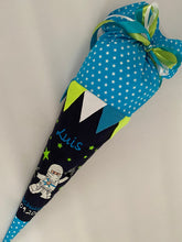 Laden Sie das Bild in den Galerie-Viewer, Schultüte Ninja/ Ninjago Stoff inkl. Papprohling 70 cm oder 85cm ST161 & ST162