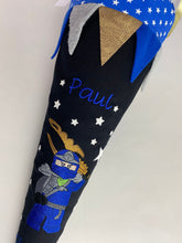 Laden Sie das Bild in den Galerie-Viewer, Schultüte Ninja/ Ninjago Stoff inkl. Papprohling 70cm oder 85 cm ST087 & ST088