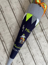 Laden Sie das Bild in den Galerie-Viewer, Schultüte Moto-Cross Stoff inkl. Papprohling 70 cm oder 85 cm ST131 & ST132