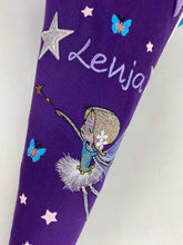 Laden Sie das Bild in den Galerie-Viewer, Schultüte Fee aus Stoff inkl. Papprohling 70 cm oder 85 cm ST145 & ST146