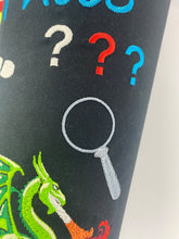 Laden Sie das Bild in den Galerie-Viewer, Schultüte drei Fragezeichen aus Stoff inkl. Papprohling 70 cm oder 85 cm ST119 & ST120