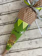 Laden Sie das Bild in den Galerie-Viewer, Schultüte Tiger aus Stoff inkl. Papprohling 70 cm oder 85 cm ST243 & ST244