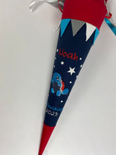 Laden Sie das Bild in den Galerie-Viewer, Schultüte Schiggy aus Stoff inkl. Papprohling 70 cm oder 85 cm ST015 & ST016