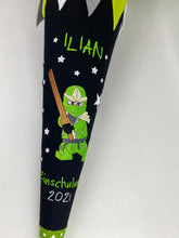 Laden Sie das Bild in den Galerie-Viewer, Schultüte Ninja/ Ninjago Stoff inkl. Papprohling 70 cm oder 85 cm ST127 & ST128
