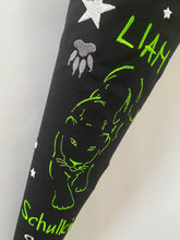 Laden Sie das Bild in den Galerie-Viewer, Schultüte Panther Stoff inkl. Papprohling 70 cm oder 85 cm ST267 & ST268