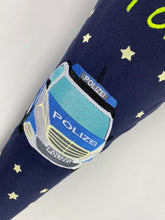 Laden Sie das Bild in den Galerie-Viewer, Schultüte Polizei aus Stoff inkl. Papprohling 70 cm oder 85 cm ST095 & ST096
