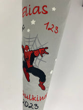 Laden Sie das Bild in den Galerie-Viewer, Schultüte Spider-Man aus Stoff inkl. Papprohling 70 cm oder 85 cm ST041 & ST042