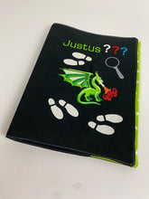 Laden Sie das Bild in den Galerie-Viewer, Schultüte drei Fragezeichen aus Stoff inkl. Papprohling 70 cm oder 85 cm ST119 & ST120