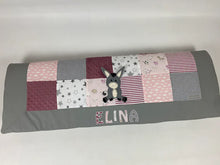 Laden Sie das Bild in den Galerie-Viewer, Babydecke/Krabbeldecke *Patchwork Eselchen* KRD3005