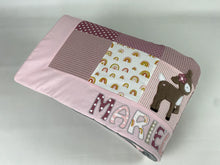 Laden Sie das Bild in den Galerie-Viewer, Babydecke/ Krabbeldecke *Patchwork Reh * KRD3019