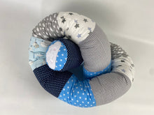 Laden Sie das Bild in den Galerie-Viewer, Bettschlange/Lagerungshilfe/Stillkissen Traum für Jungs *Patchwork* BS0010