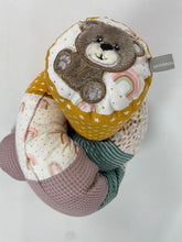 Laden Sie das Bild in den Galerie-Viewer, Bettschlange/Lagerungshilfe/Stillkissen in Pastell Farben *Patchwork* BS0015