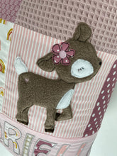 Laden Sie das Bild in den Galerie-Viewer, Babydecke/ Krabbeldecke *Patchwork Reh * KRD3019