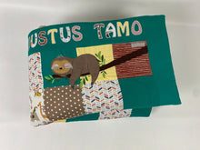 Laden Sie das Bild in den Galerie-Viewer, Babydecke/Krabbeldecke *Patchwork Faultier* KRD3007