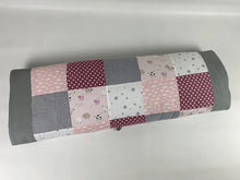 Laden Sie das Bild in den Galerie-Viewer, Babydecke/Krabbeldecke *Patchwork Eselchen* KRD3009