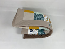 Laden Sie das Bild in den Galerie-Viewer, Babydecke/Krabbeldecke Löwe *Patchwork* KRD3023