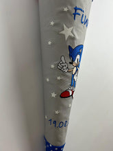 Laden Sie das Bild in den Galerie-Viewer, Schultüte Sonic aus Stoff inkl. Papprohling 70 cm oder 85 cm ST233 &amp; ST234
