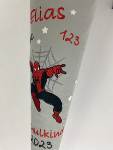 Schultüte Spider-Man aus Stoff inkl. Papprohling 70 cm oder 85 cm ST041 & ST042