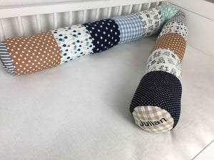 Bettschlange/Lagerungshilfe/Stillkissen Traum für Jungs  *Patchwork* BS0005
